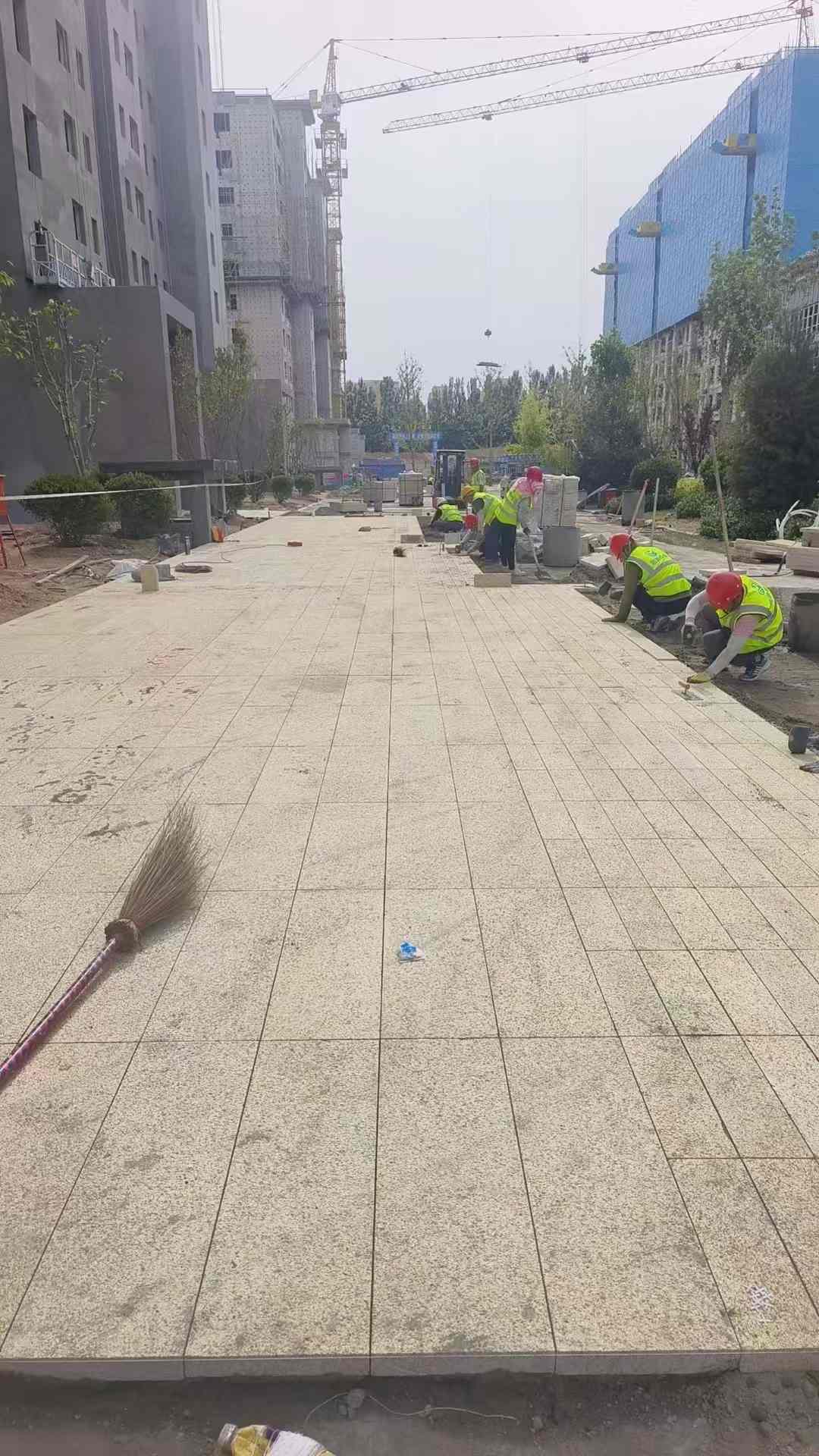 那曲黄金麻荔枝面地铺案例