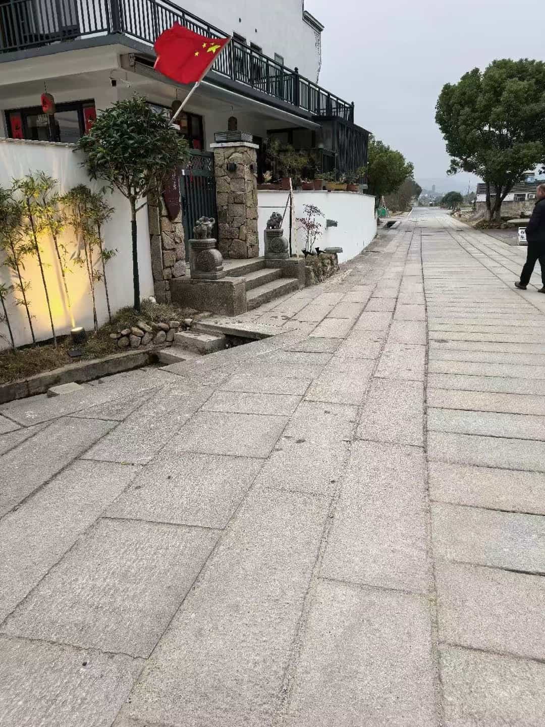 那曲仿古石铺装效果