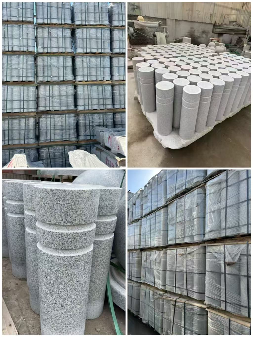 那曲 芝麻白花岗岩挡车柱、隔离柱多少钱