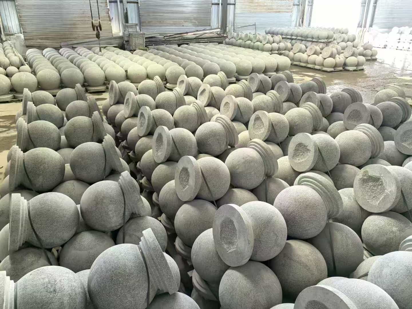 那曲石材挡车球