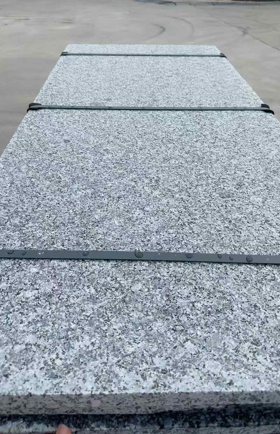 那曲 芝麻黑火烧面毛板，条板，半成品